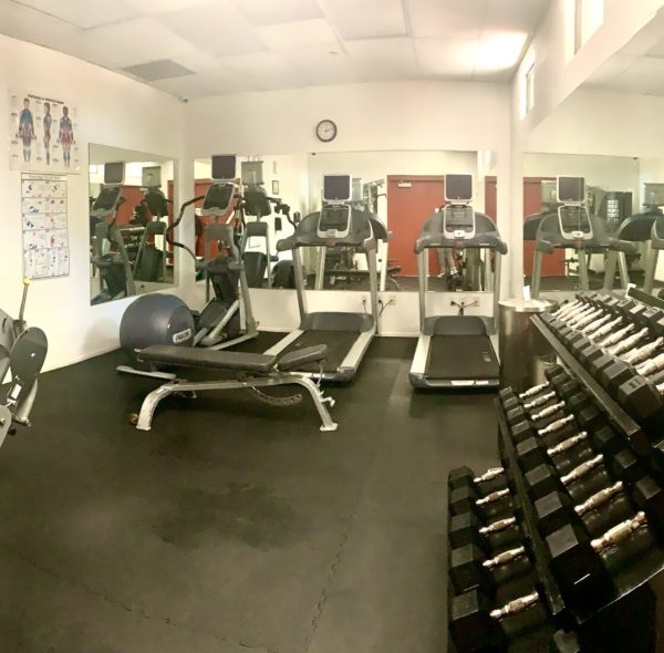Fitness room at Eagle View RV Resort near Fountain Hills, Arizona